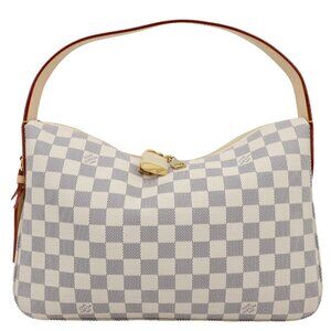 Louis Vuitton  Slouchy PM Damier Azur Hobo Bag Rose Ballerine